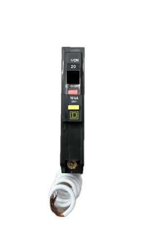 Square qo120gfi 20a - square, 1-pole